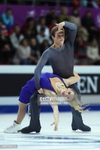 Rachel and Michael Parsons skate at the 2016 Junior Grand Prix Final.
